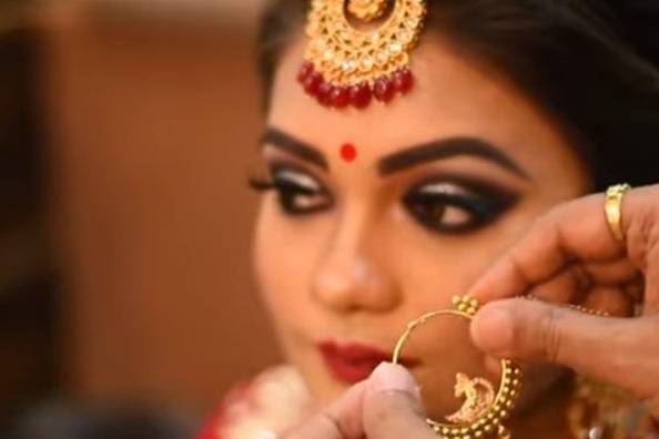 Bridal makeup