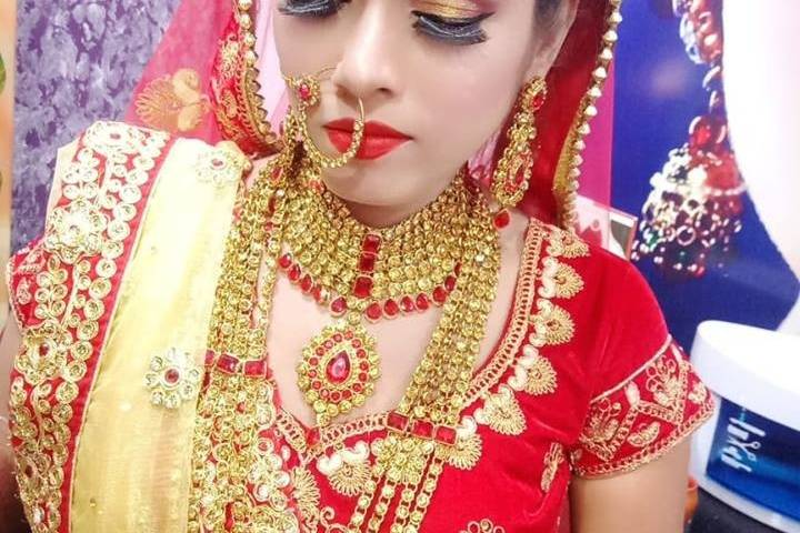 Bridal makeup