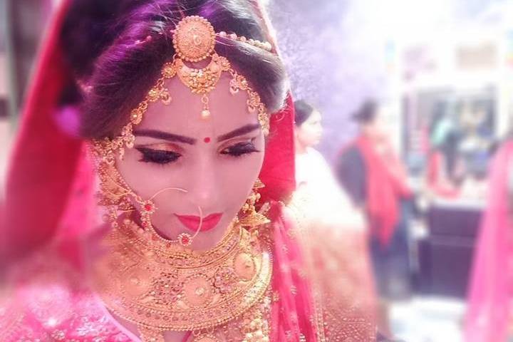 Bridal makeup