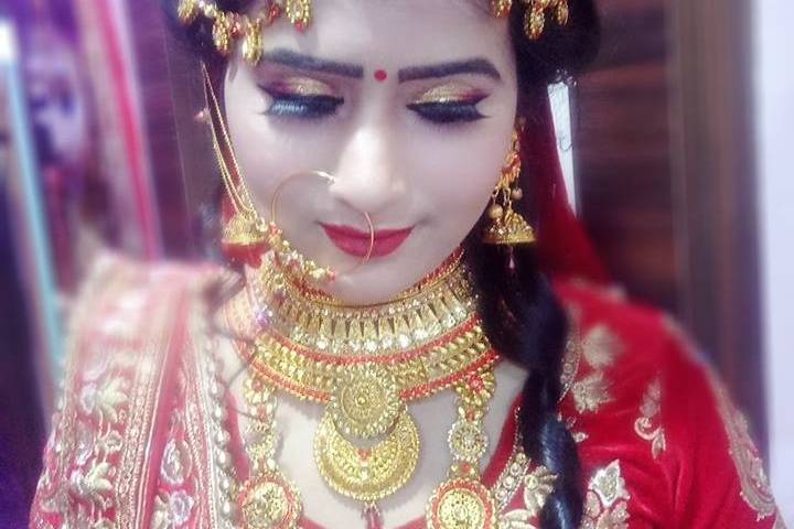 Bridal makeup