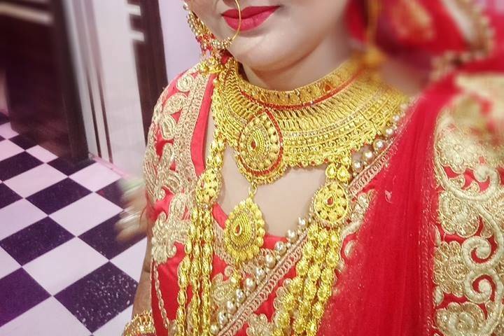 Bridal makeup