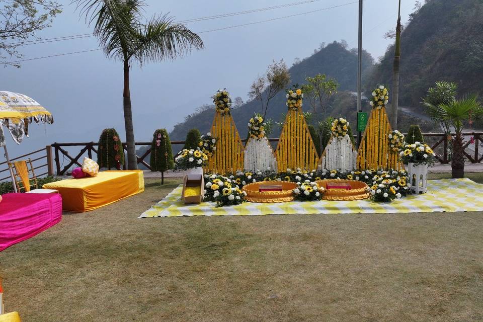 Haldi decor