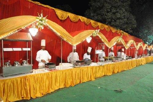 Catering setup