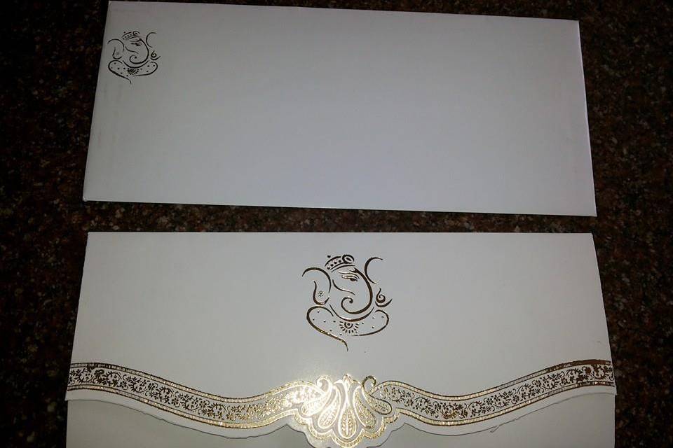 Wedding invitation card