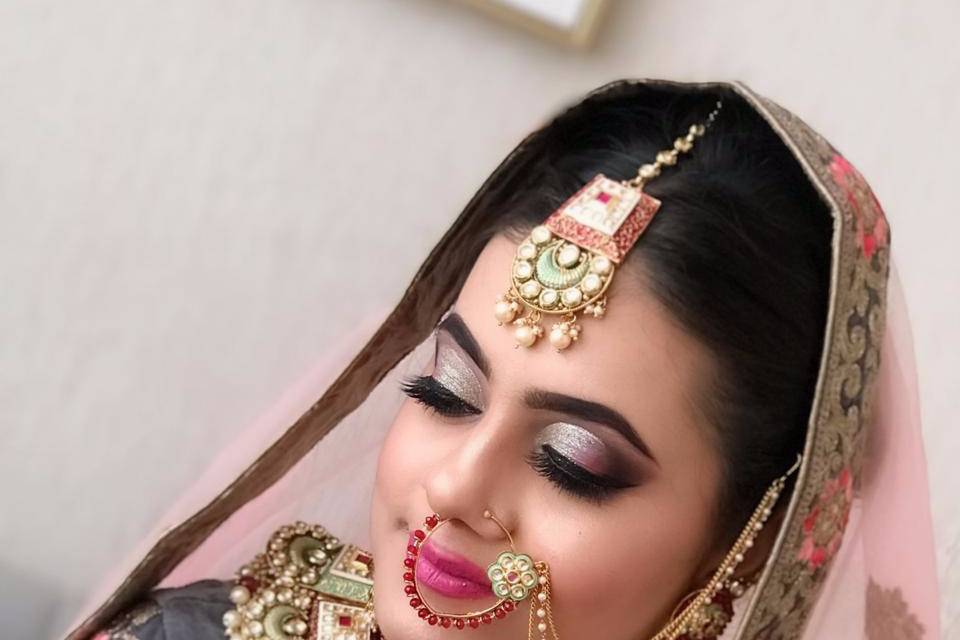 Bridal makeup