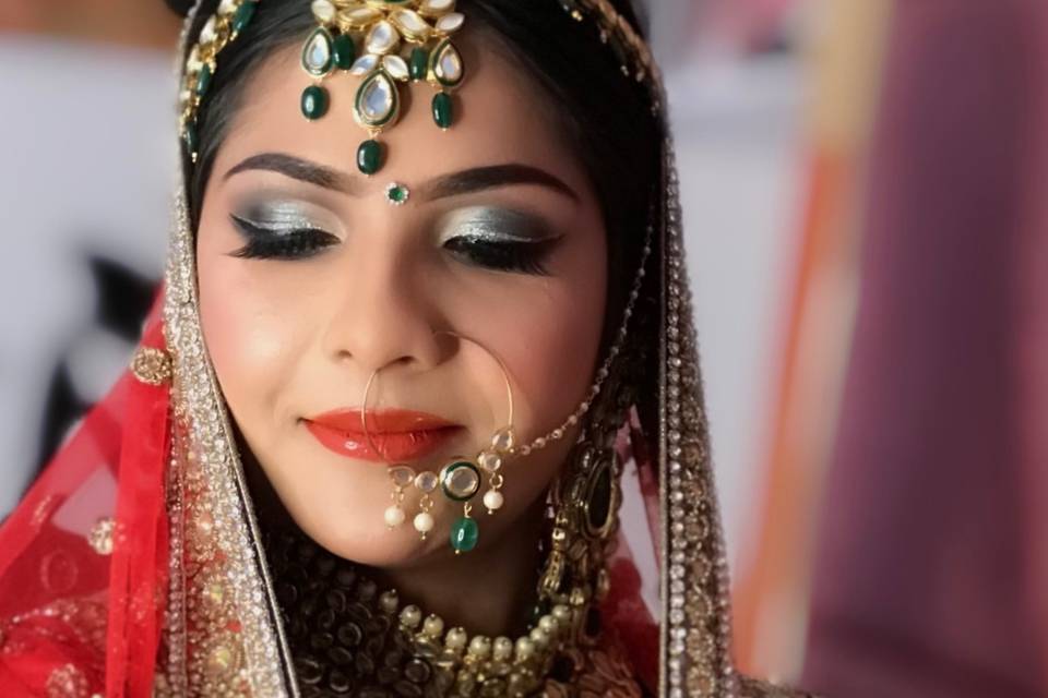 Bridal makeup