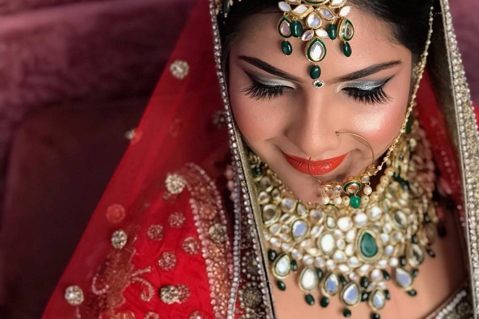 Bridal makeup