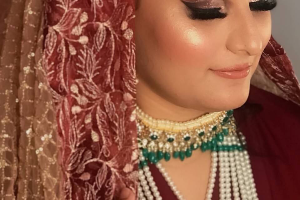 Bridal makeup