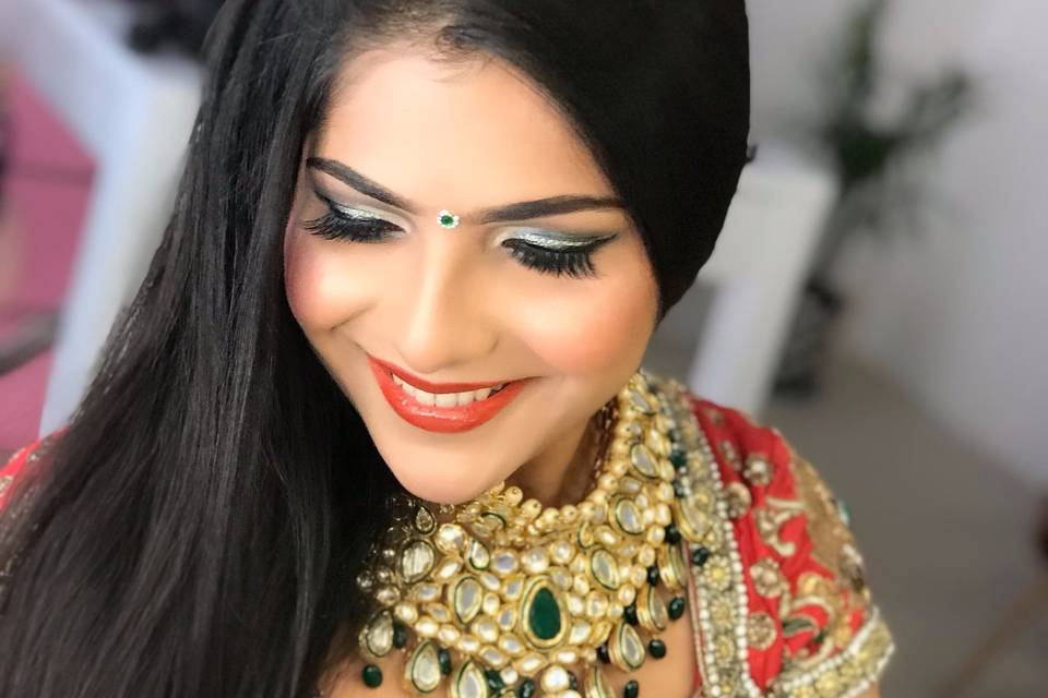 Bridal makeup