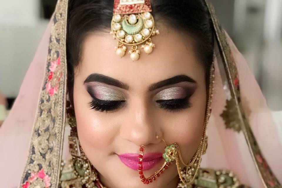 Bridal makeup