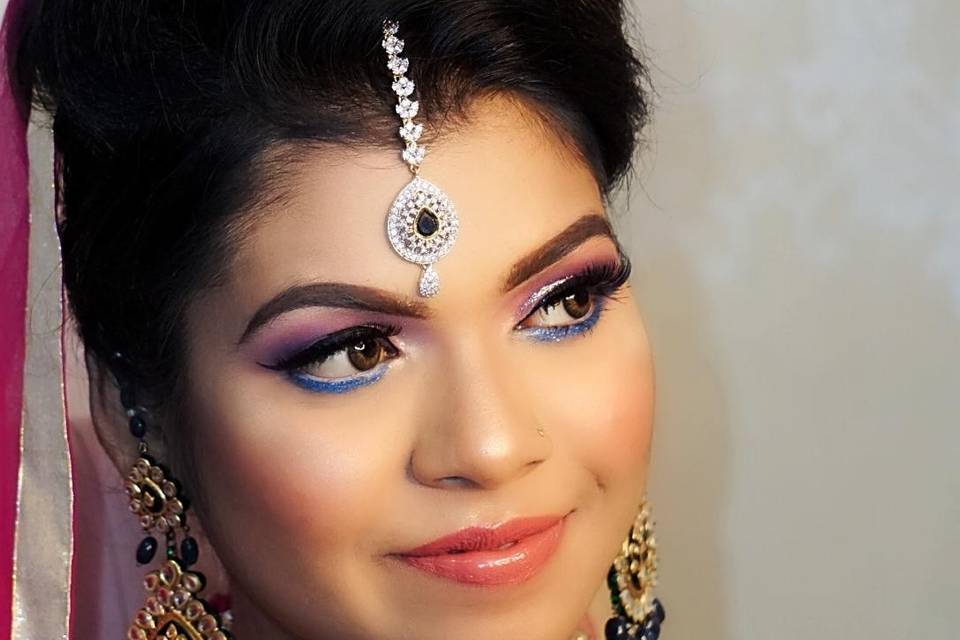 Bridal makeup