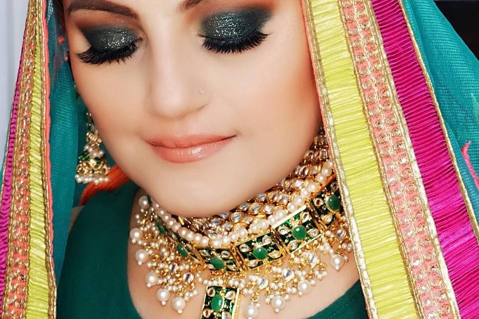 Bridal makeup