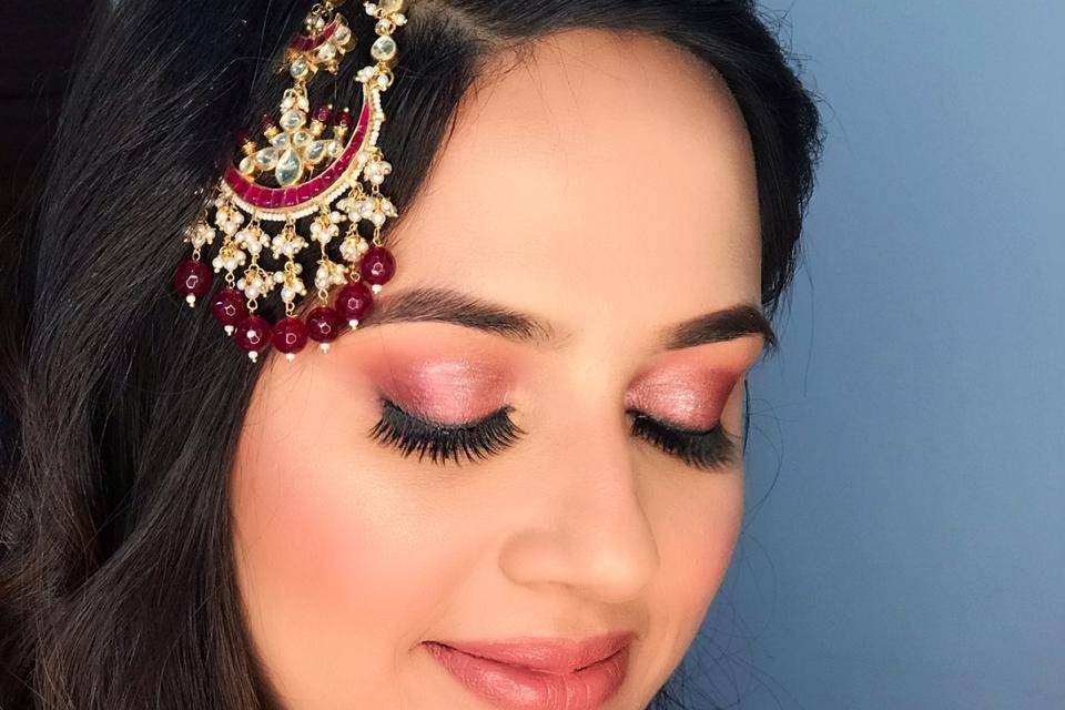 Bridal makeup