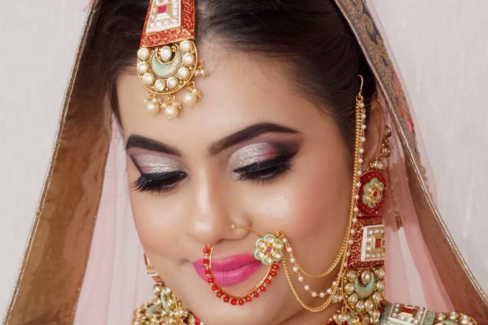 Bridal makeup