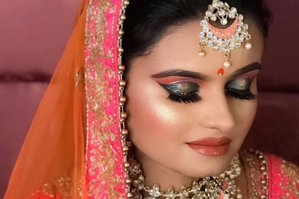 Bridal makeup