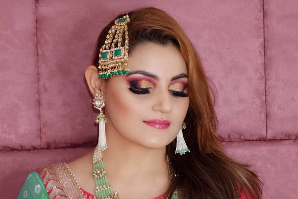 Bridal makeup