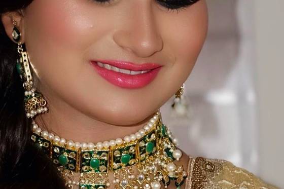 Bridal makeup