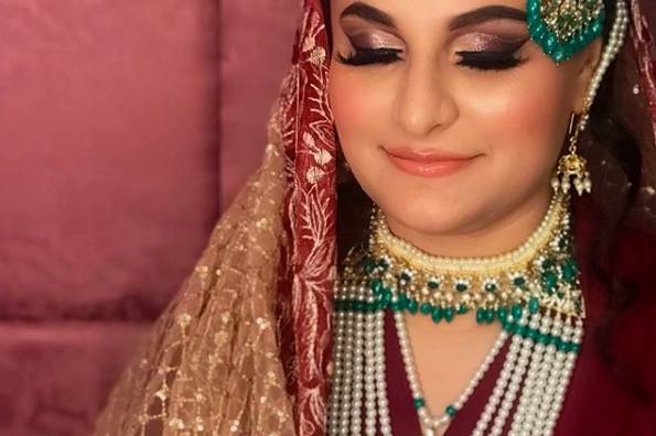 Bridal makeup