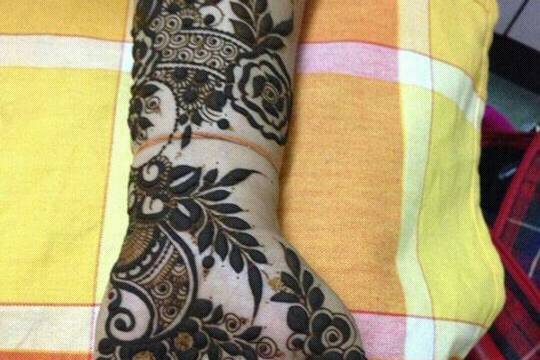 Arabic mehendi style