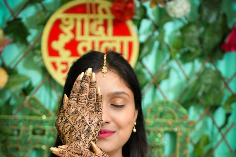 Bridal Mehndi Shoot