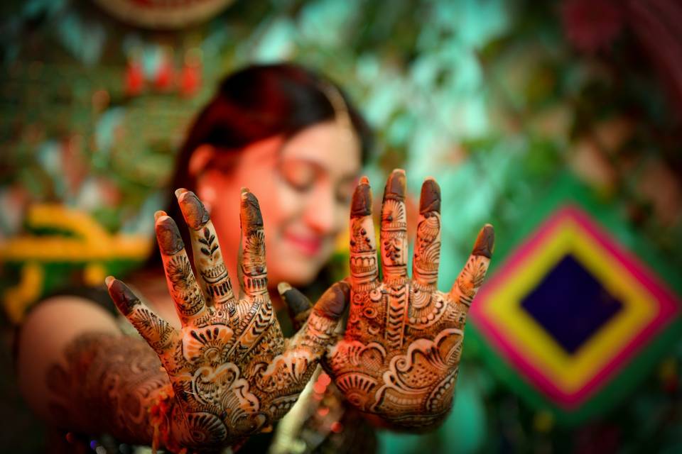 Bridal Mehndi Shoot