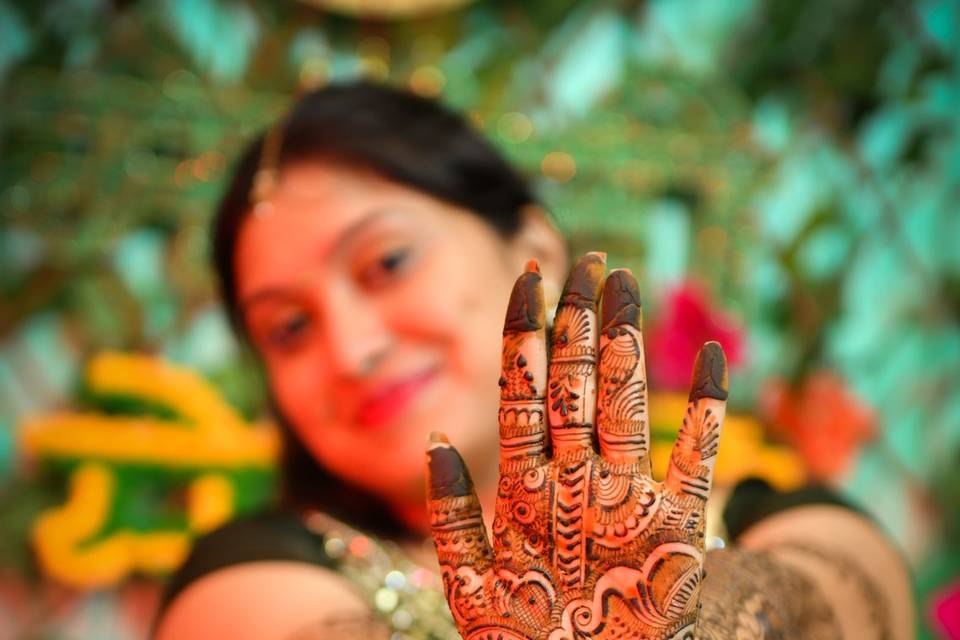 Bridal Mehndi Shoot