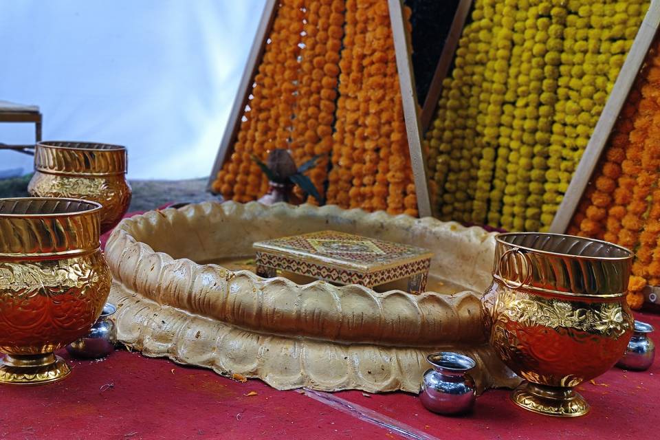 Haldi decor