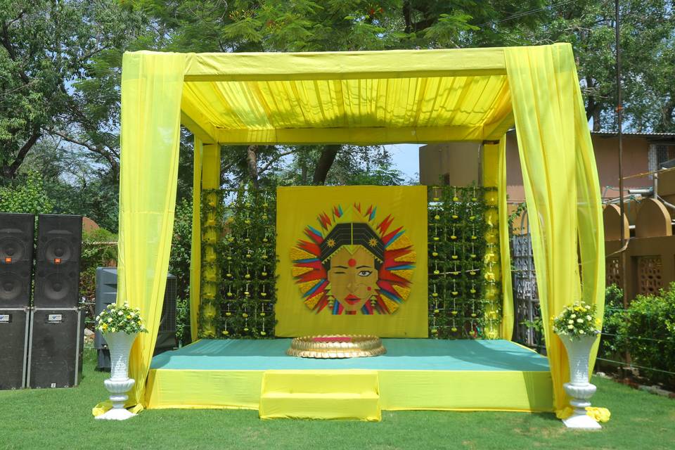 Haldi decor