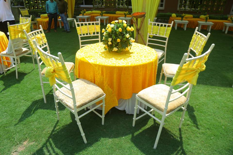 Haldi decor