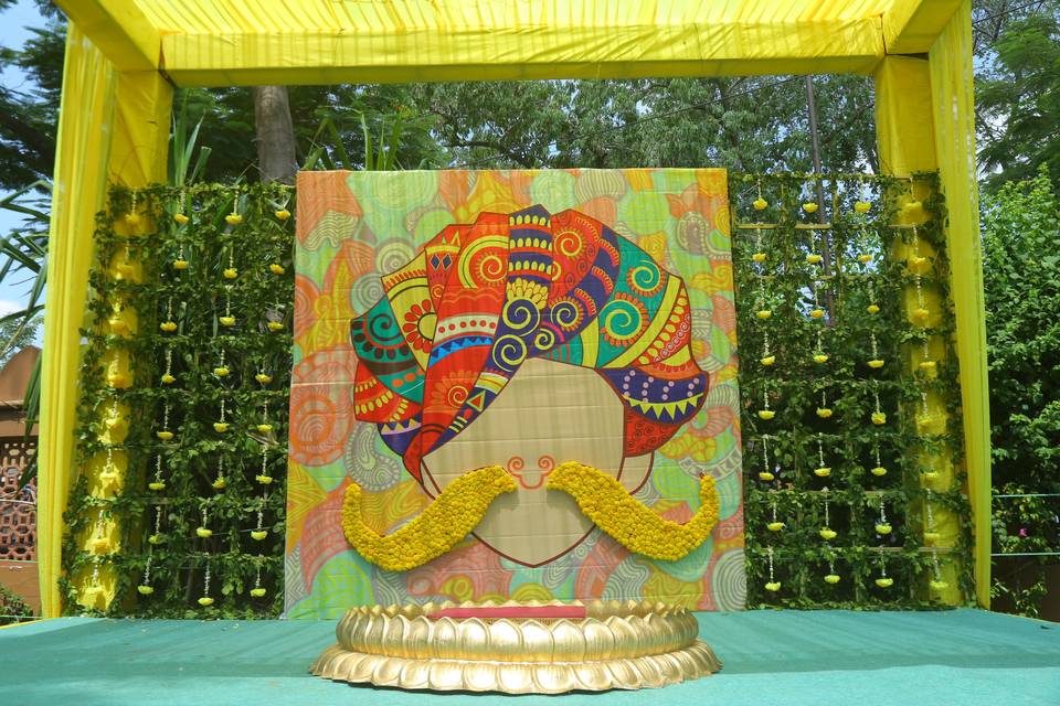 Haldi decor