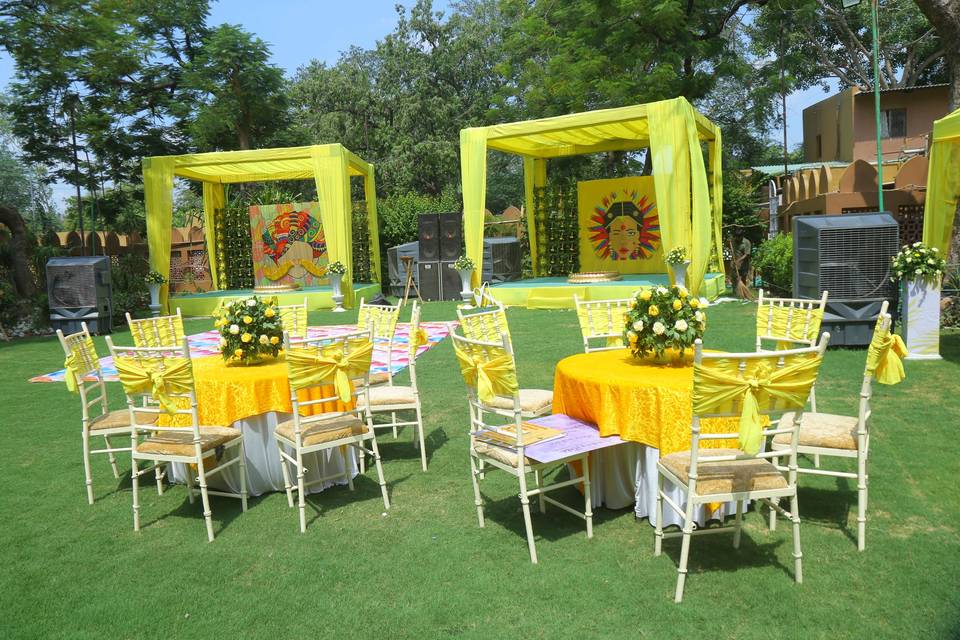 Haldi decor