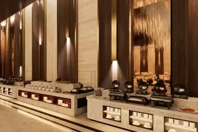 Catering setup
