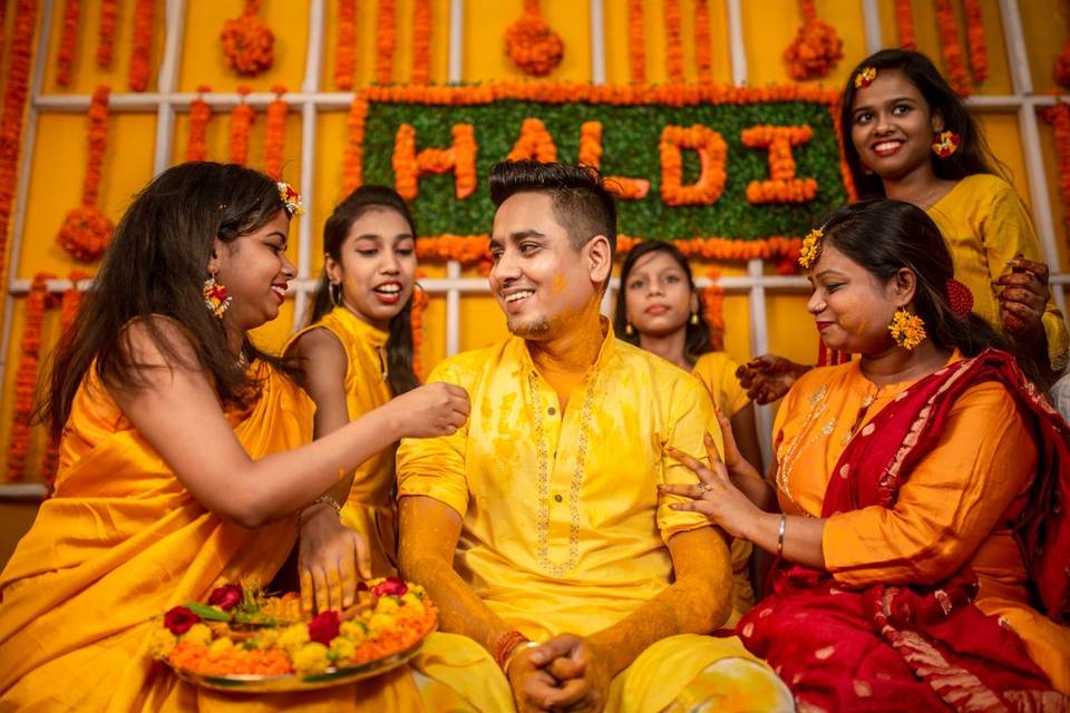 Haldi photography