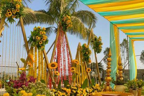 Haldi decor