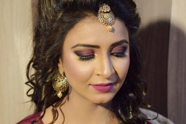 Bridal makeup