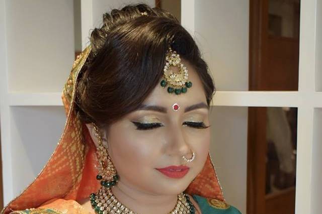 Bridal makeup