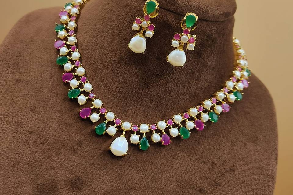 Navrang necklace set