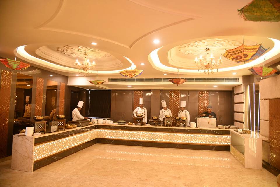 Catering setup