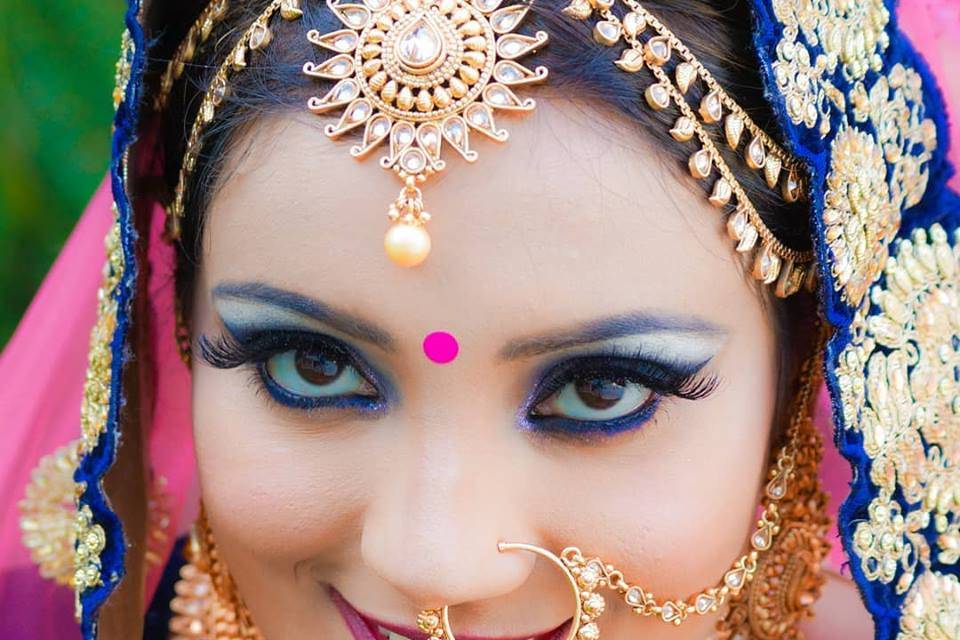 Bridal makeup