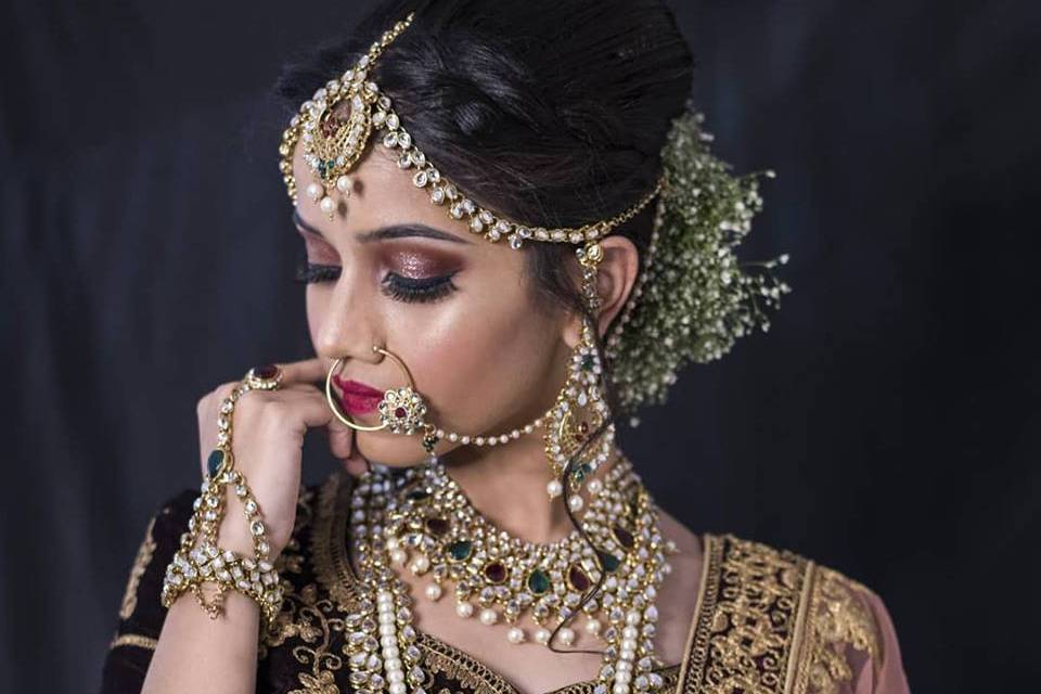 Bridal makeup