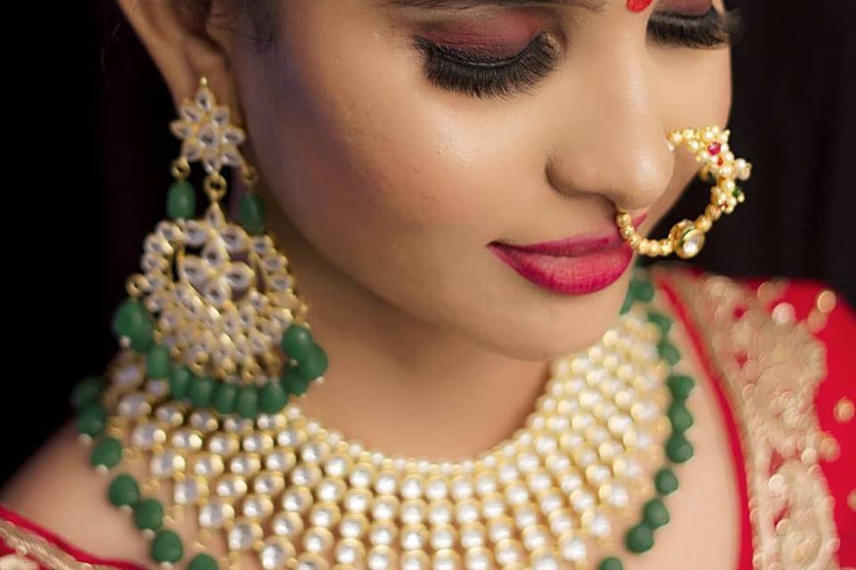 Bridal makeup