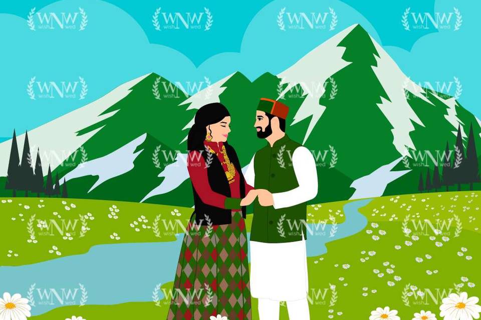 Himachal Wedding Invite