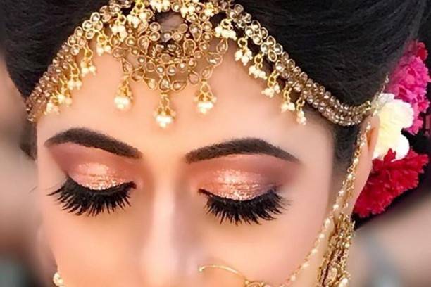 Bridal makeup