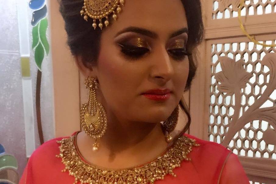 Bridal makeup