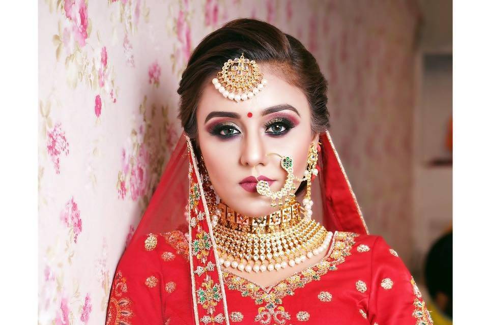 Bridal makeup