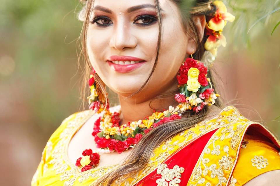 Bridal makeup