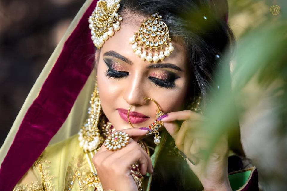 Bridal makeup