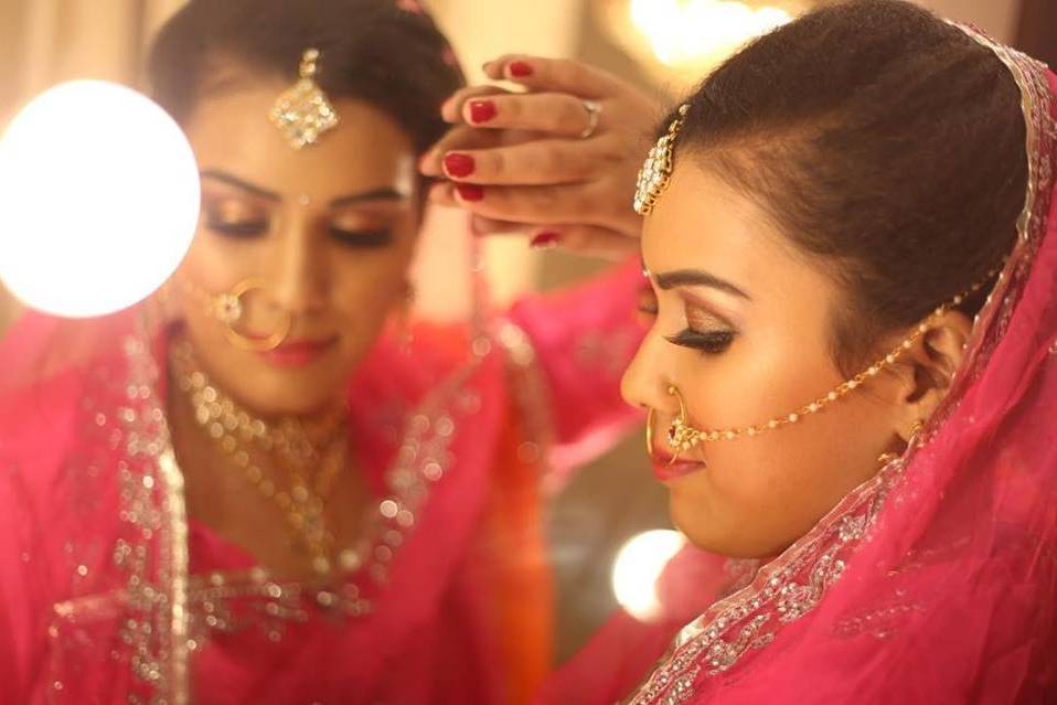 Bridal makeup