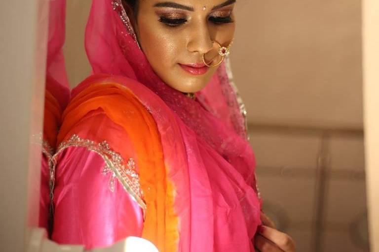 Bridal makeup