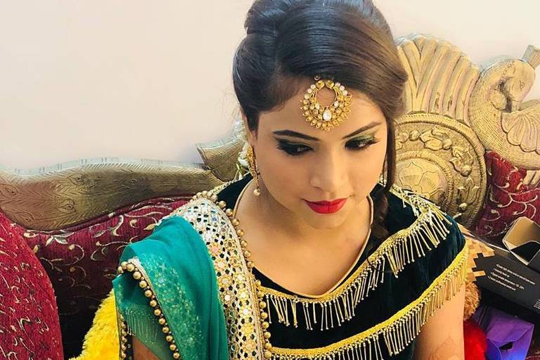 Bridal makeup